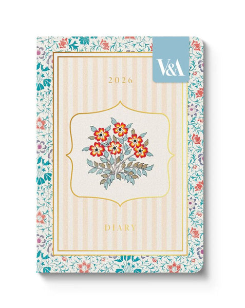 2026 A6 Diary - V&A Cottagecore Garden Flower