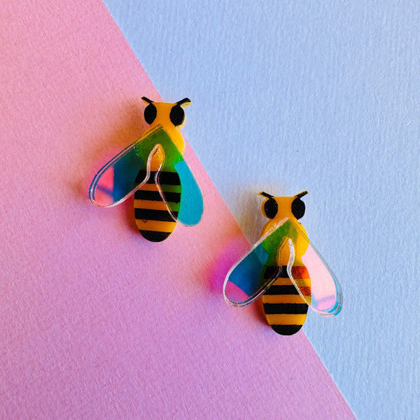 Mox & Co Studs - Bee