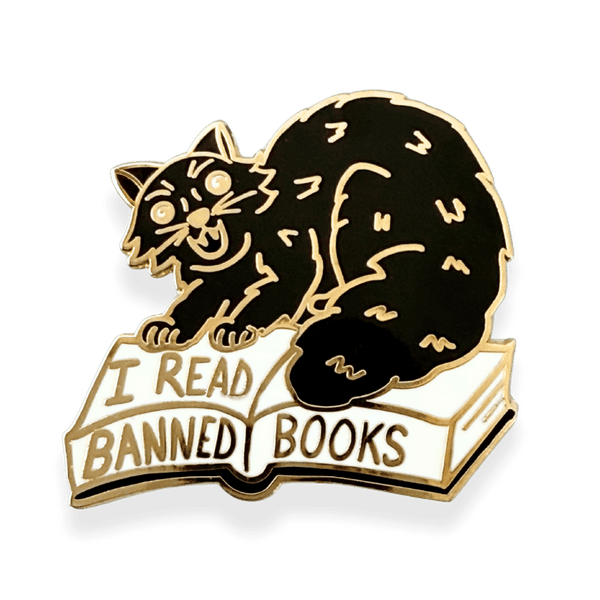 Jubly Umph Lapel Pin - I Read Banned Books