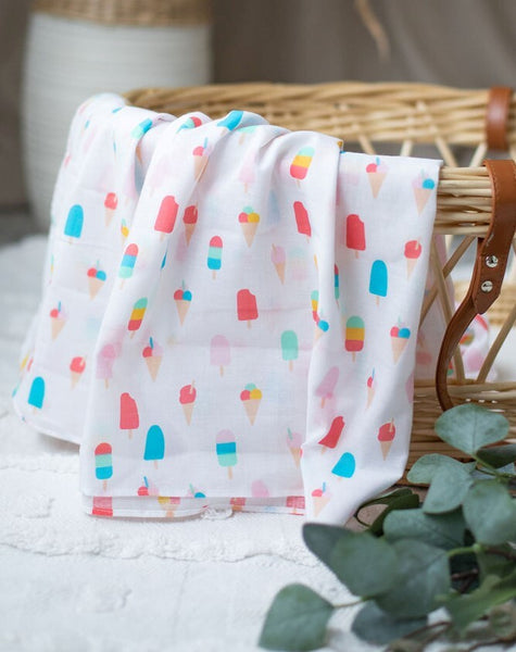 Muslin Wrap - Ice Cream