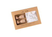 Pram Clips & Muslin Wrap - Boho Floral