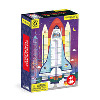 48 Pc Puzzle - Mudpuppy Mini - Space Shuttle