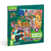 20 Pc Puzzle - Magnetic - Jungle & Safari