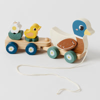 Zookabee - Pull Along Duck Train Set