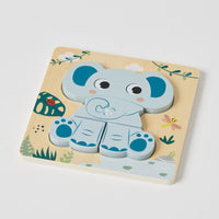 Zookabee - Small Wooden Puzzle - Elephant
