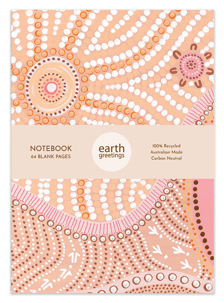 Earth Greetings Blank Notebook - Our Mother the Sun