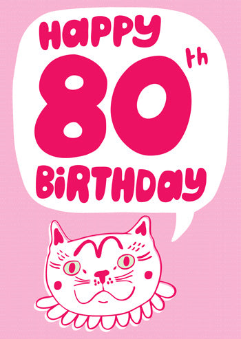 Able & Game - Pink Cat 80