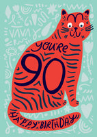 Able & Game - Birthday Cat 90