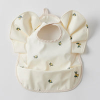Pilbeam Frilled Bib - Lemons