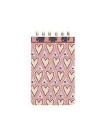 Adopo Twin Wire Notebook - Hearts