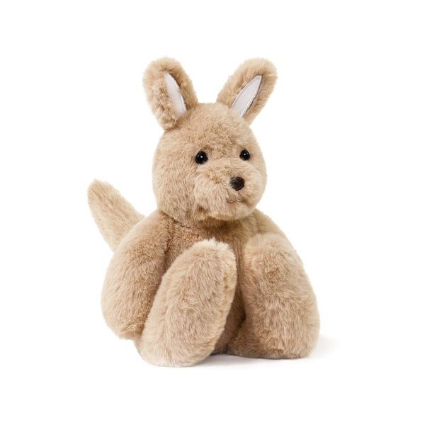 OB Designs - Little Soft Angora Plush Toy - Kip Kangaroo