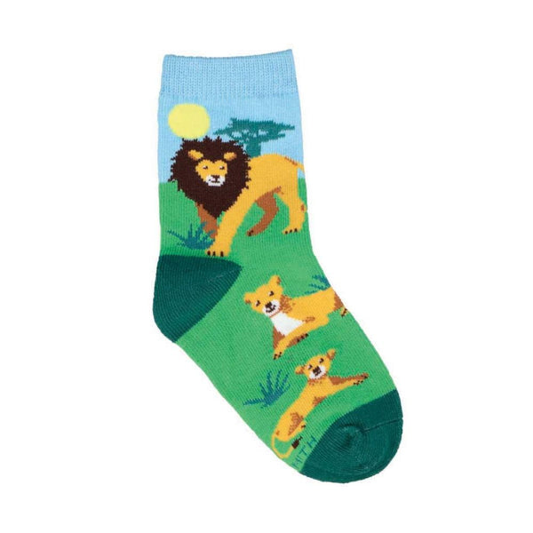 Socksmith Kids 4-7 - Lounging Lions