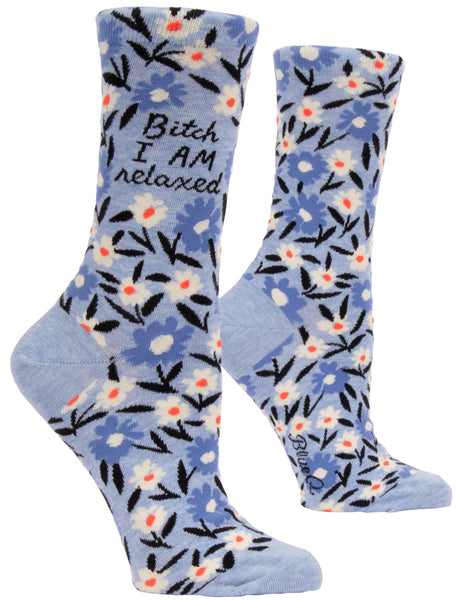 Blue Q Women's Socks - Bitch I Am Relaxed