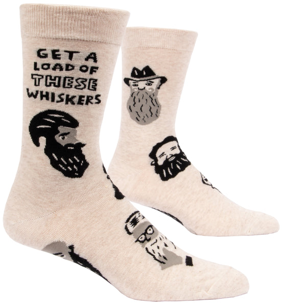 Blue Q Men's Socks - These Whiskers