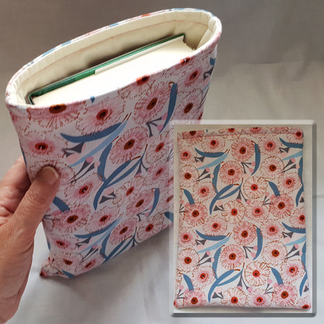 Stitch Shelf Book Sleeve - Peach Gum Blossom