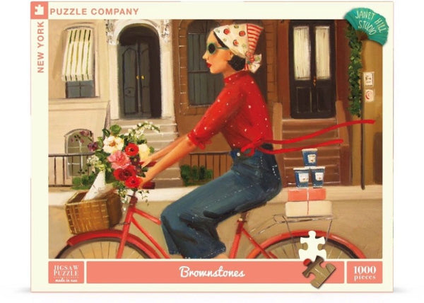 1000 Pc Puzzle - NYPC Janet Hill - Brownstones