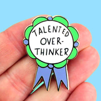 Jubly Umph Lapel Pin - Award Talented Over Thinker