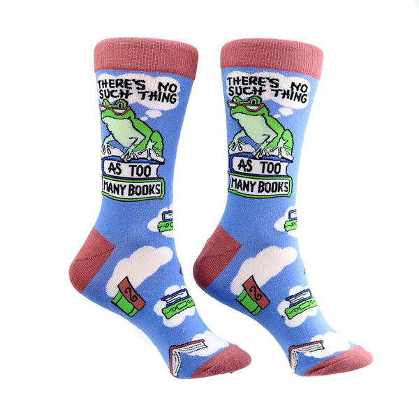 Jubly Umph Socks - There's No Such Thing As Too Many Books