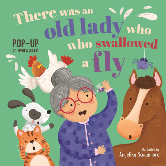Board Book - Pop-Up There Was an Old Lady who Swallowed a Fly