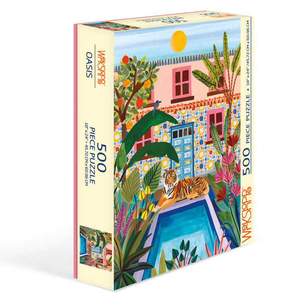 500 Pc Puzzle - WerkShoppe - Oasis