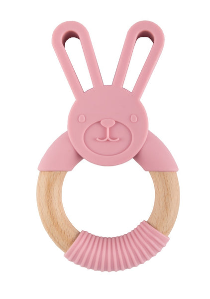 Teether - Bunny Pink