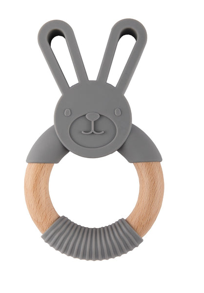 Teether - Bunny Grey