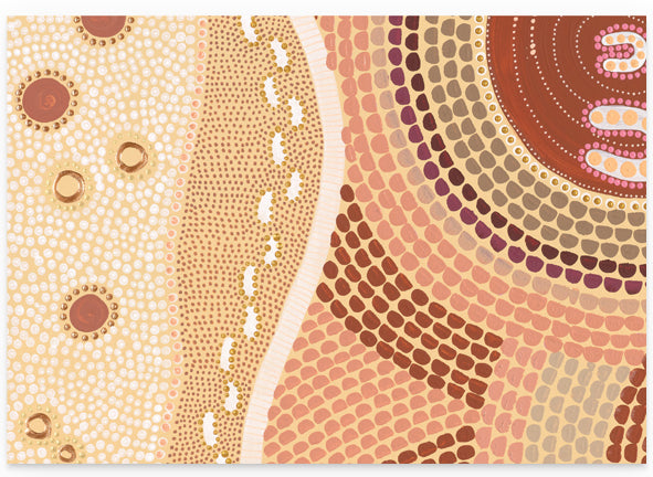 Earth Greetings Folded Wrapping Paper - Together