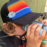 Bridget Farmer Enamel Pin - Junior Birder Rainbow Lorikeet