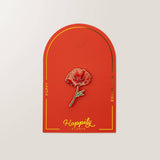 Happily Plants Pin - Flower California Red Poppy