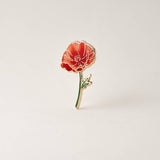 Happily Plants Pin - Flower California Red Poppy