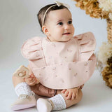 Frill Snuggle Bib - Posy
