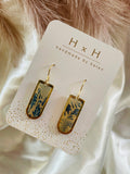 HxH Dangles - D-Drop Blue China Silver