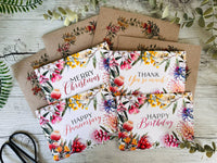 Card - Australian Native Florals Birthday