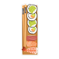 Die Cut Bookmark- Sushi