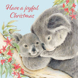 Christmas Card Wallet - Joyful Koala