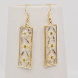MQ Dangles - Daffodil Genuine Pressed Dried Flower Cuboid