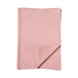 Pram Knitted Blanket - Dusty Rose