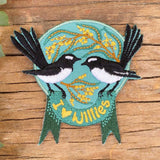 Embroidered Patch - I Love Willies