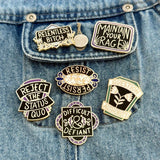 Jubly Umph Lapel Pin - Difficult And Defiant
