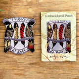 Embroidered Patch - Black Cockie Fan Club