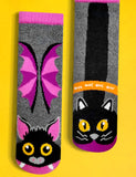Pals Socks Kids Sml - Bat & Black Cat