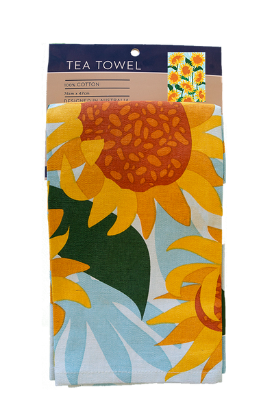Tea Towel - Sunflowers