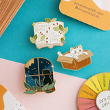Occasionalish Pin - Cat Window