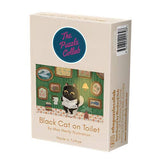 99 Pc Puzzle - The Puzzle Collab - Black Cat on The Toilet
