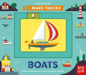 Board Book - Make Tracks - Boats