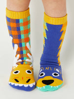 Pals Socks Kids Sml - Moose & Bear