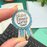 Jubly Umph Lapel Pin - Award Drank Enough Water