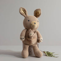 Knitted Toy - Kylie the Kangaroo