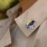 Happily Plants Pin - Black Raven