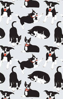 Tea Towel - Farm Dogs